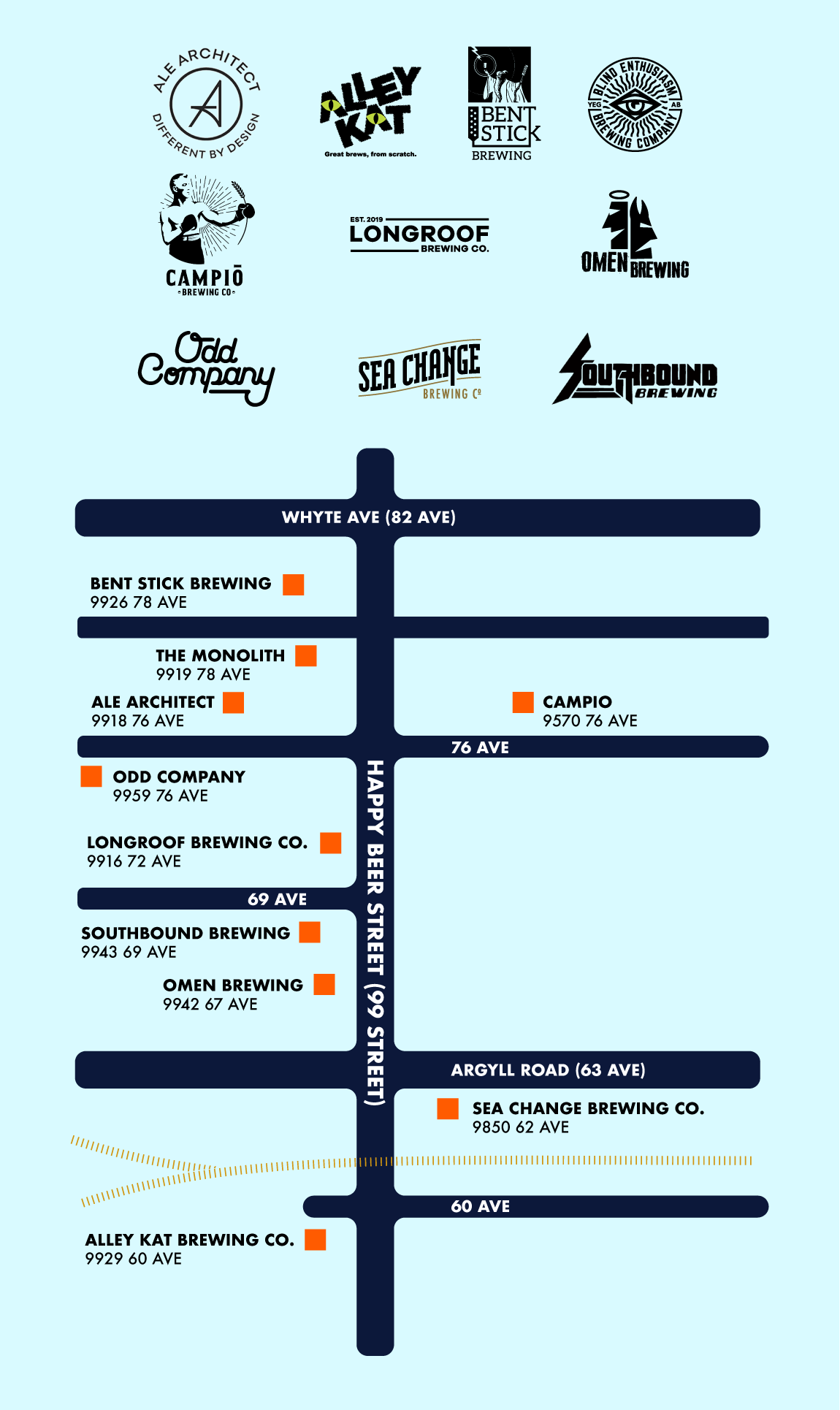 Happy Beer Street Map Image Happy Beer Street Map Image
